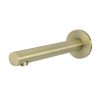 Meir Round Wall Spout - Tiger Bronze