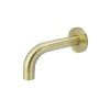 Meir Round Curved Spout 130mm - Tiger Bronze