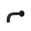 Meir Round Curved Spout 130mm - Matte Black