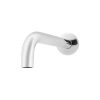 Meir Round Curved Spout - Polished Chrome