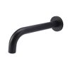 Meir Round Curved Spout - Matte Black