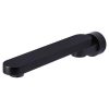 Meir Round Swivel Wall Spout - Matte Black