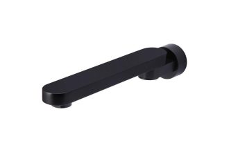 Meir Round Swivel Wall Spout - Matte Black