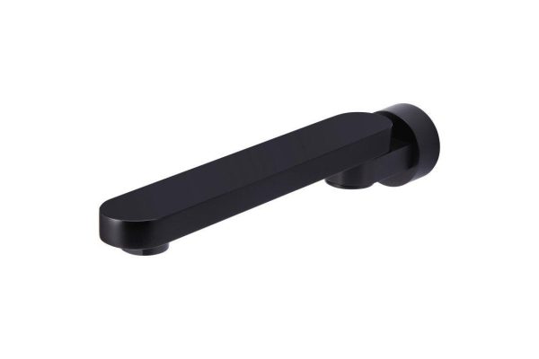 Meir Round Swivel Wall Spout - Matte Black