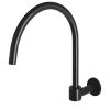 Meir Round High-Rise Swivel Wall Spout - Matte Black