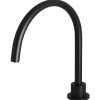Meir Round High-Rise Swivel Hob Spout - Matte Black