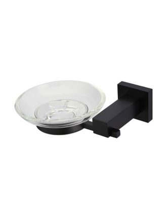 Meir Round Soap Dish - Matte Black
