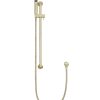 Meir Round Shower on Rail Column - Tiger Bronze
