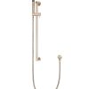 Meir Round Shower on Rail Column - Champagne