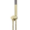 Meir Round Hand Shower on Swivel Bracket - Tiger Bronze