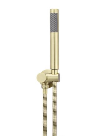 Meir Round Hand Shower on Swivel Bracket - Tiger Bronze