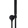 Meir Round Hand Shower on Swivel Bracket - Matte Black