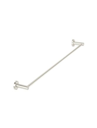 Meir Round Single Towel Rail 900mm - PVD Brushed Nickel