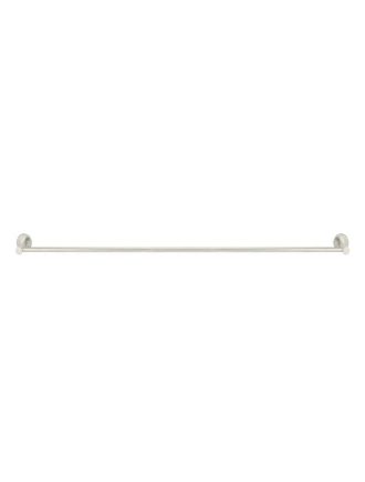 Meir Round Single Towel Rail 900mm - PVD Brushed Nickel