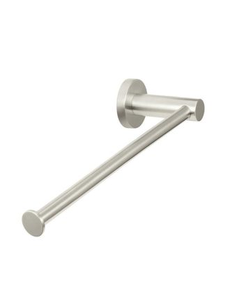 Meir Round Guest Towel Rail - PVD Brushed Nickel