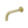 Meir Round Curved Spout 180mm - Tiger Bronze