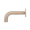 Meir Round Curved Spout 180mm - Champagne