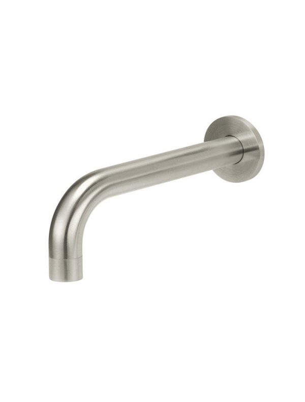 Meir Round Curved Spout - PVD Brushed Nickel