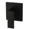 Meir Square Wall Mixer - Matte Black