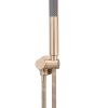 Meir Round Hand Shower on Swivel Bracket - Champagne