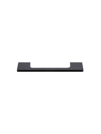 Meir Bevelled Cabinet Handle 128mm - Matte Black