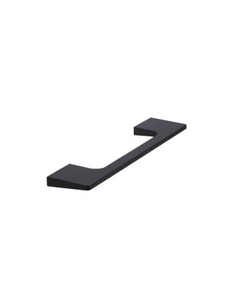 Meir Bevelled Cabinet Handle 128mm - Matte Black
