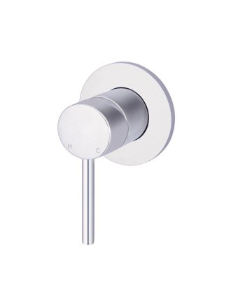 Meir Round Wall Mixer - Polished Chrome