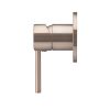 Meir Round Wall Mixer - Champagne