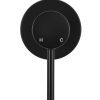 Meir Round Wall Mixer - Matte Black
