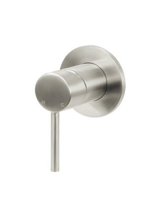 Meir Round Wall Mixer - PVD Brushed Nickel