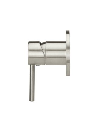 Meir Round Wall Mixer - PVD Brushed Nickel