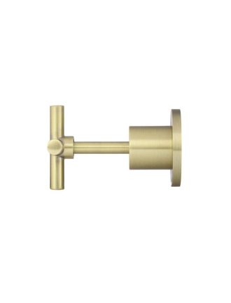 Meir Cross Handle Jumper Valve Wall Top Assemblies - Tiger Bronze