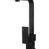 Meir Square Kitchen Mixer Tap - Matte Black