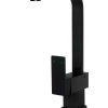 Meir Square Kitchen Mixer Tap - Matte Black