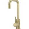Meir Round Kitchen Mixer Tap - Tiger Bronze Gold