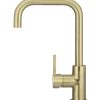 Meir Round Kitchen Mixer Tap - Tiger Bronze Gold