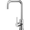 Meir Round Kitchen Mixer Tap - Polished Chrome