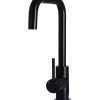 Meir Round Kitchen Mixer Tap - Matte Black