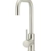 Meir Round Kitchen Mixer Tap - PVD Brushed Nickel