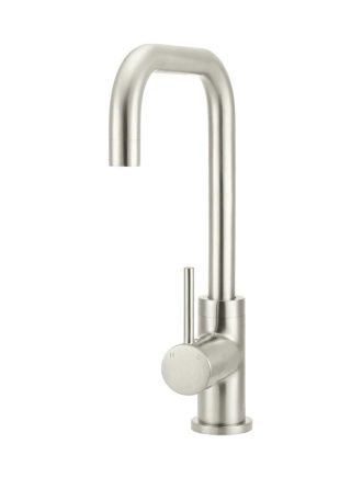 Meir Round Kitchen Mixer Tap - PVD Brushed Nickel