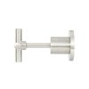Meir Cross Handle Jumper Valve Wall Top Assemblies Long Handle - PVD Brushed Nickel
