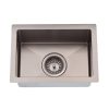 Meir Mini Kitchen Sink - Single Bowl 322 x 222 - Brushed Nickel