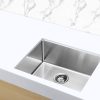 Meir Kitchen Sink - Single Bowl 450 x 450 - Brushed Nickel