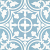 Barcelona Shadow Baby Blue Matt multiple tiles
