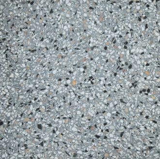 Terrazzo Honed Cielo Scuro Mezzo Tile
