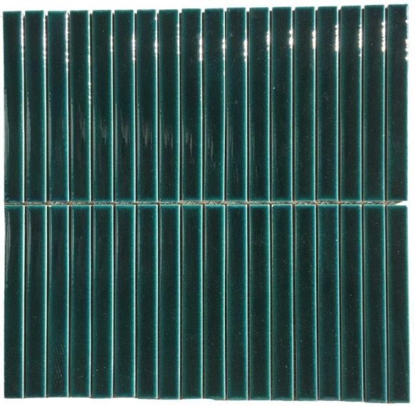 Suki Dark Green Stix Tile
