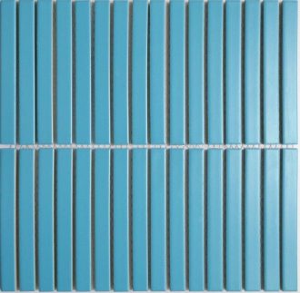 Twix Blue Finger Mosaic Tile