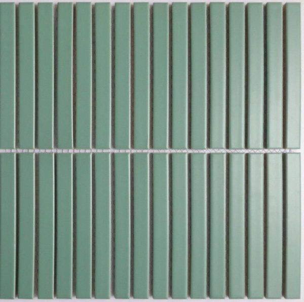 Twix Green Finger Mosaic Tile