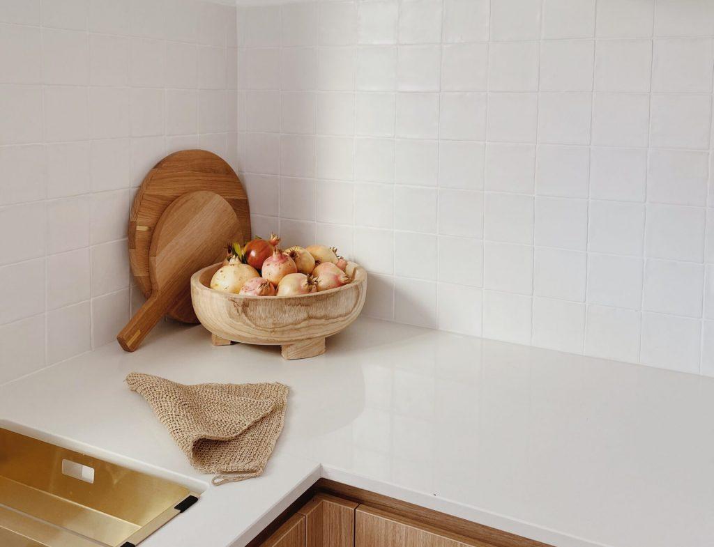 Spanish square handmade tile