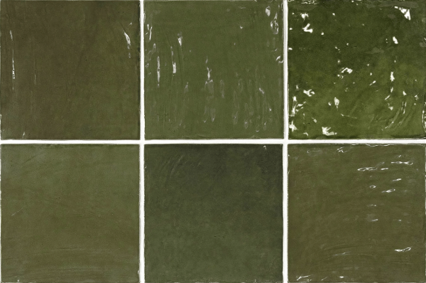 Malaga Botanical Green Tile